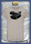 BMW E9 3.0CSI 2800 black t-shirt before