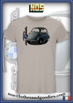 tee shirt unisex  BMW iseta bleu