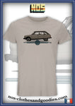 tee shirt unisex citroën Ami 8 beige profil 1974