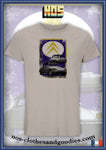 tee shirt Citroën DS 21 pallas grise "chevron"