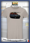 unisex t-shirt Fiat 126 FSM gray