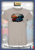 tee shirt unisex Fiat 500 "leggenda italiana"