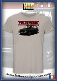 tee shirt unisex volksvagen VW golf GTI MK1 noire