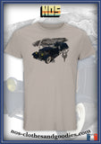 tee shirt unisex Hot Rod Ford 32 noire