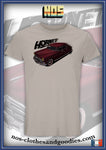unisex t-shirt Hudson Hornet red