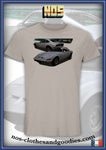 tee shirt unisex Opel GT 1900 blanche av/ar