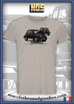 Tee shirt unisex Panhard Dyna X 86 1951 avant / arrière