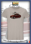 Tee shirt unisex Panhard PL17 1961 rouge
