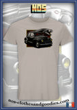 Tee-shirt unisex Peugeot 203 noire