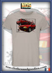 tee shirt unisex Peugeot 205 GTI Rouge