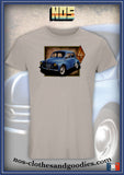 Tee-shirt unisex Renault 4cv trois moustaches