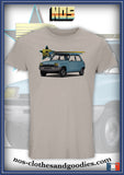 tee shirt Renault 5 L bleu 1974