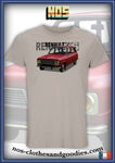 tee shirt unisex Renault R6 TL rouge 1971