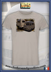 tee shirt unisex Renault Estafette ivoire av/ar