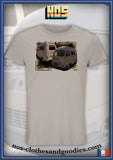 tee shirt unisex Renault Estafette ivoire av/ar