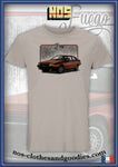 tee shirt Renault Fuego rouge 1984