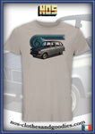 tee shirt unisex Renault R6 gris métallisé