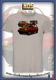 Renault super 5 t-shirt before/after 1986