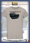Simca Ariane 4 gray 1957 unisex t-shirt