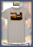 Tee-shirt unisex VW caddy orange '80