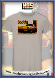 Tee-shirt unisex VW caddy orange '80