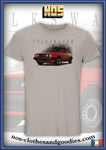 tee shirt unisex VW Golf 2 GTI rouge