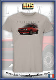 tee shirt unisex VW Golf 2 GTI rouge