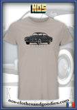 tee shirt unisex VW volkswagen karmann lowlight 1957