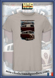 unisex t-shirt VW combi split 1965 front/rear