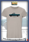 tee shirt unisex VW Caddy profil