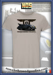tee shirt unisex VW cox cabriolet grise