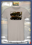 tee shirt unisex VW cox cab 1302 LS avant/ Arrière