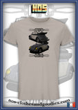 tee shirt unisex VW cox cabriolet bi ton 1959