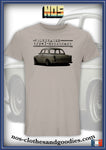 tee shirt unisex VW notchback type 3 blanc perle arrière