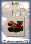 tote bag Renault super 5 av/ar 1986 2 VERSIONS DISPONIBLES