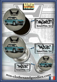 Badge / magnet / porte clé décapsuleur HONDA S800 verte décapotable
