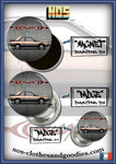 Badge /Magnet / porte clé décapsuleur Renault Fuego bronze