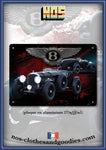 Plaque métal décorative Bentley 3 1/2L 1935