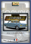 Plaque métal décorative Chevrolet Corvair 1962 /64