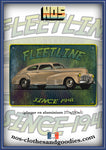 Plaque métal décorative Chevrolet Fleetline aerosedan 1942