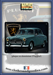 Plaque métal décorative Peugeot 403