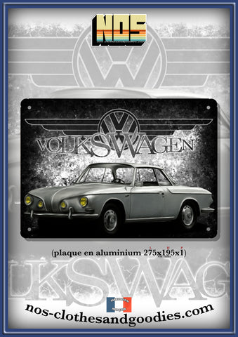 Plaque métal décorative VW karmann type 34 volkswagen