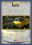 US license plate Ford econoline 1964