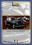 Peugeot 203 black license plate