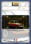 plaque métal type immatriculation us VW polo classic