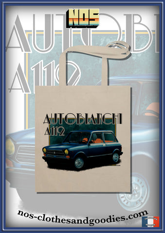 Autobianchi A112 tote bag