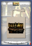 chevrolet el camino outlaw tote bag