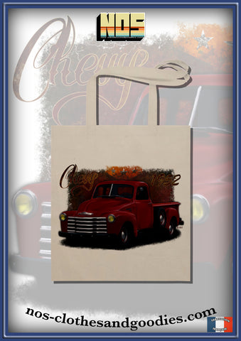 tote bag chevrolet pick up 5 windows 1952