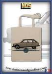 tote bag Citroën Ami 8 beige profil 1974