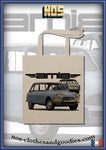 tote bag Citroën Ami 8 bleue 1970